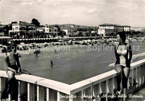 Senigallia Spiaggia e Alberghi dalla Rotonda