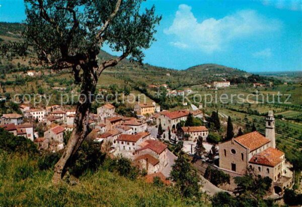 Colli Euganei Panorama verso la Chiesa