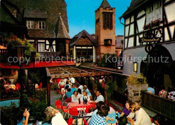 Ruedesheim Rhein Drosselgasse Lindenwirt Rüdesheimer Sch