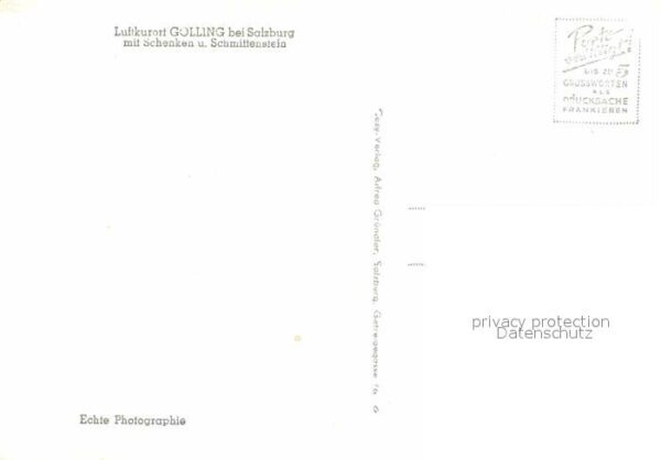 Golling Salzach mit Schenken und Schmittenstein – Bild 2