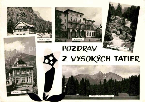 Vysoke Tatry Chata Kamzik Hrebienok Studenovodske vo
