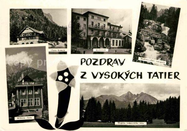 Vysoke Tatry Chata Kamzik Hrebienok Studenovodske vo