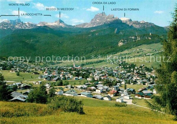 Cortina d Ampezzo Monte Pelmo La Rochetta Becco di Mezzod