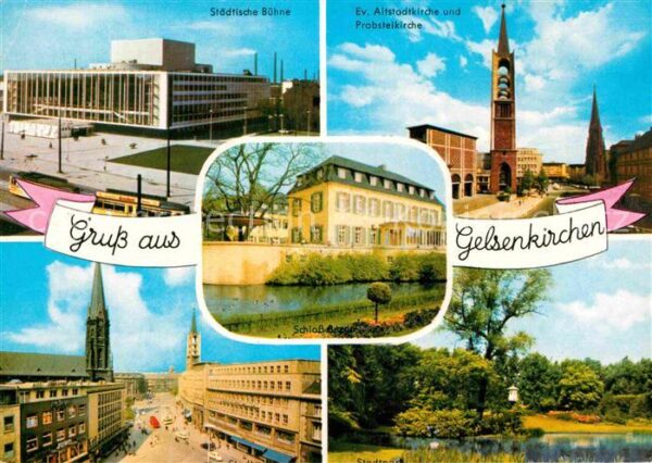 Gelsenkirchen Städt Bühne Ev Altstadtkirche und Probs