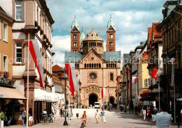 Speyer Rhein Kaiserdom Westseite