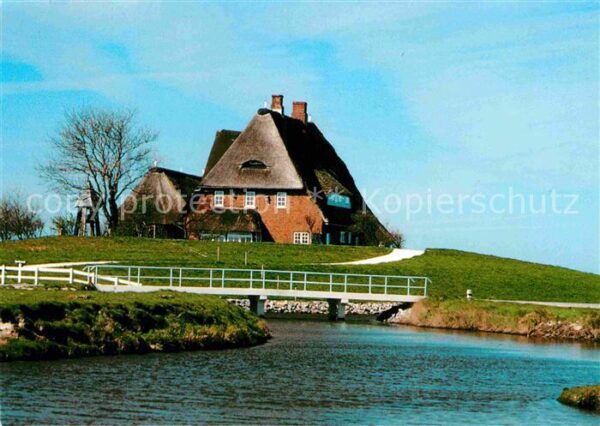 Hallig Hooge Kirchwarft