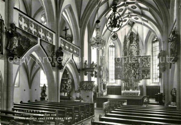Heiligenblut Kaernten Wallfahrtskirche Altar