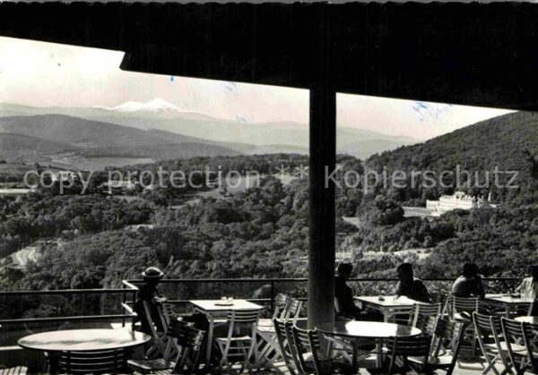 Wien Kahlenberg Wienerwald mit Schneeberg