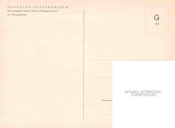 Herrenhausen Hannover Bibliothekspavillon im Berggarten – Bild 2