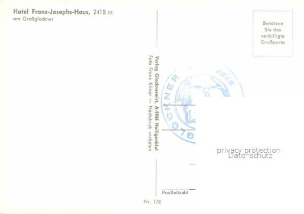 Grossglockner mit Hotel Franz Josephs Haus – Bild 2
