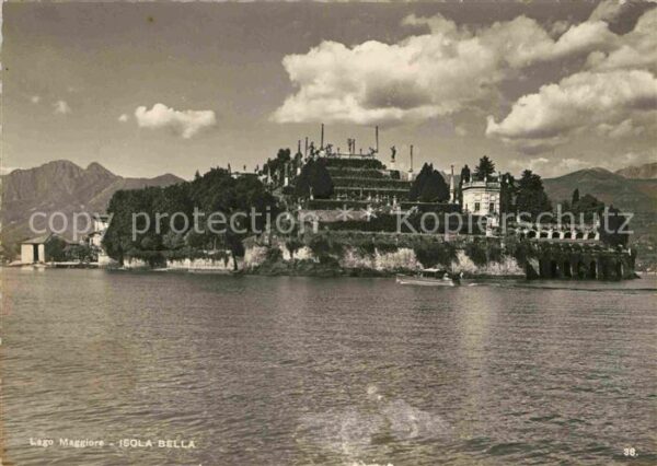 Isola Bella Lago Maggiore Panorama