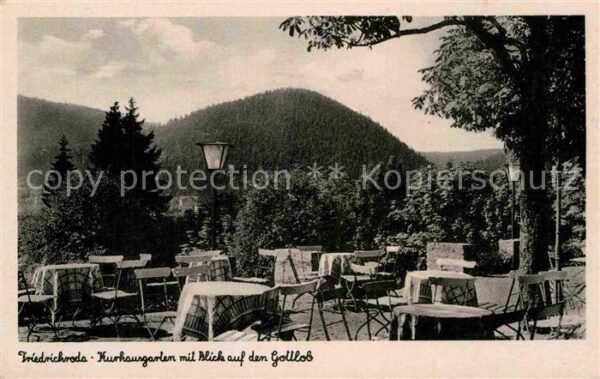 Friedrichroda Kurhausgarten Gottlob