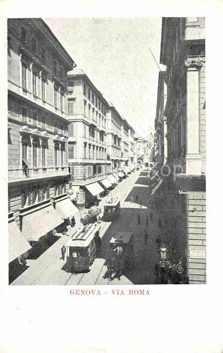 Genova Genua Liguria Via Roma