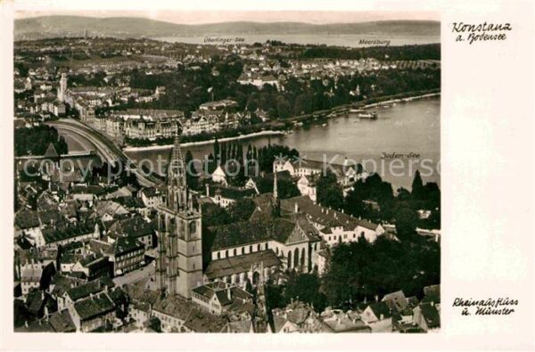 Konstanz Bodensee Rheinausfluss Münster