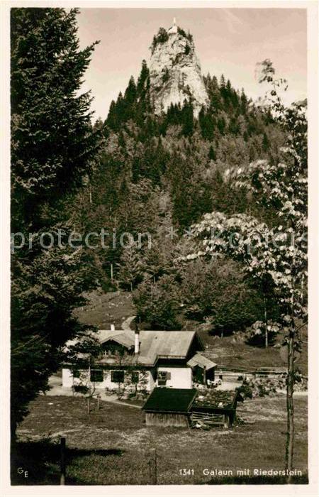 Tegernsee Berggaststätte Riederstein am Galaun