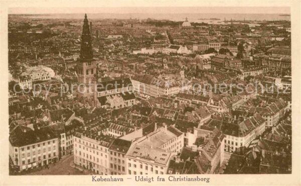 Kobenhavn Udsigt fra Christiansborg