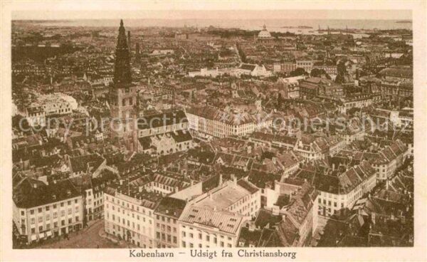 Kobenhavn Udsigt fra Christiansborg