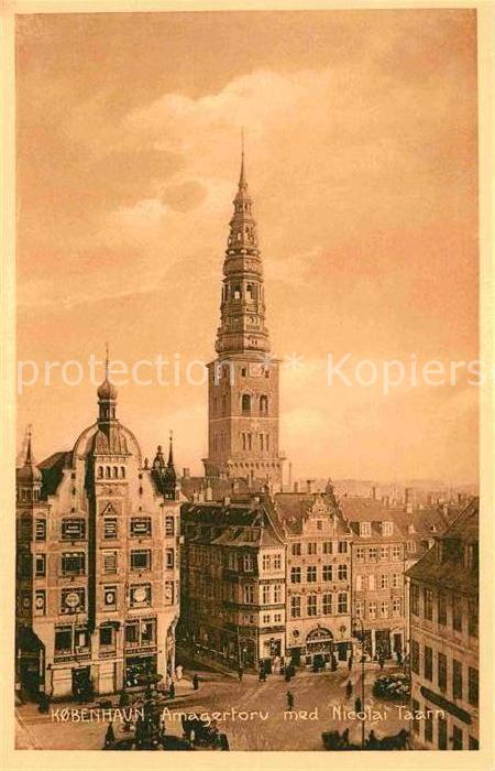 Kobenhavn Amagertorv Nicolai Taarn