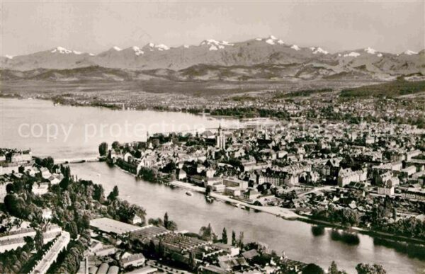 Konstanz Bodensee Fliegeraufnahme