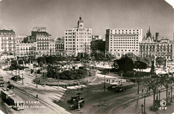 Barcelona Cataluna Plaza Cataluna