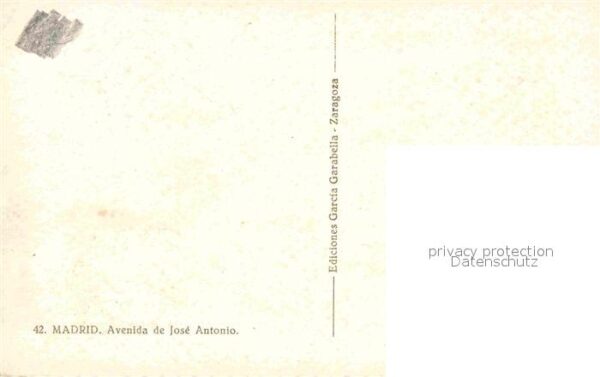 Madrid Spain Avenida de Jose Antonio – Bild 2