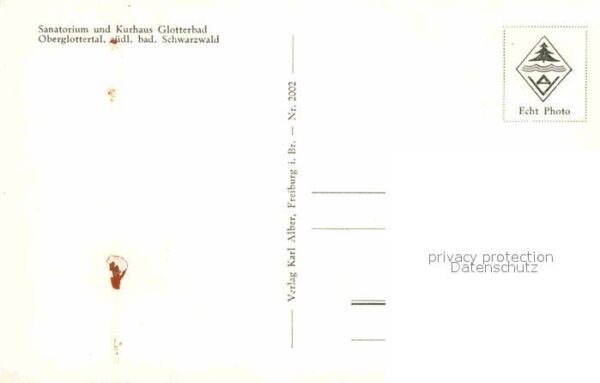 Oberglottertal Sanatorium-Kurhaus Glotterbad – Bild 2