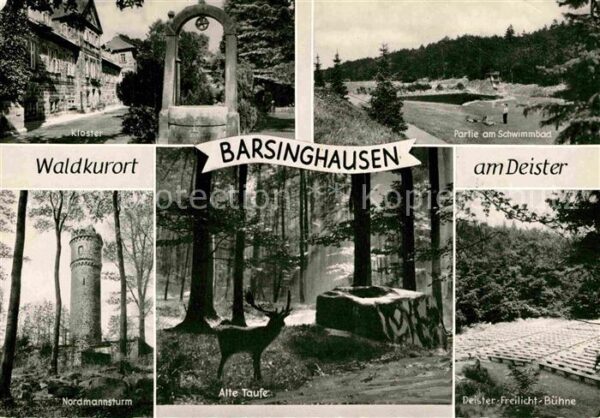 Barsinghausen Kloster Schwimmbad Alte Taufe Deister-F