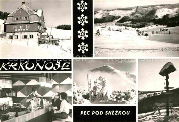 Pec pod Snezkou Rekreacni chaty CTK a Kovohuti