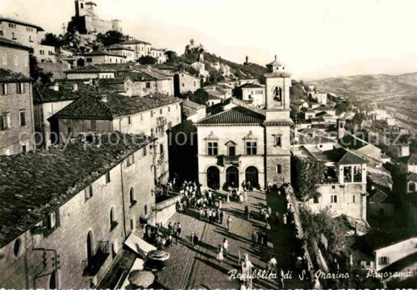 San Marino Repubblica Panorama