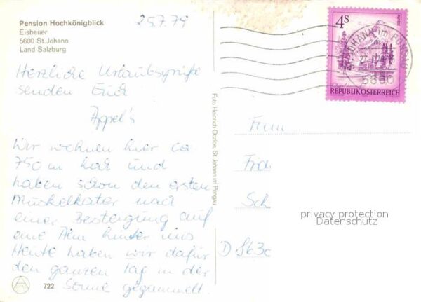 St Johann Pongau Pension Hochkönigblick – Bild 2