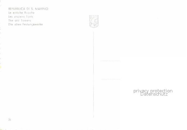 San Marino Repubblica Antiche Rocce Festungswerke – Bild 2