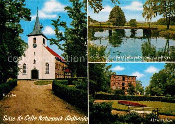 Suelze Celle Kirche Oertzebrücke Lindhorst Alte Mühl