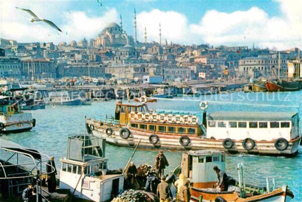 Istanbul Constantinopel Goldener Horn Süleymaniye