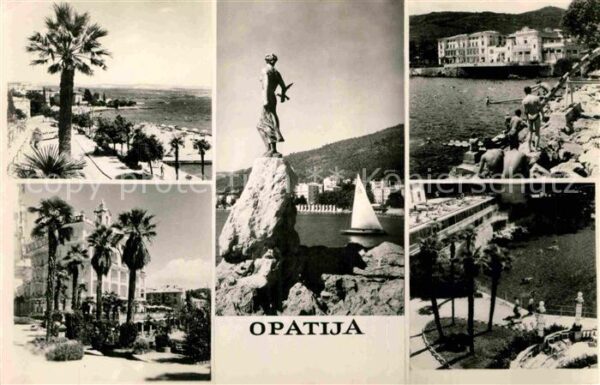 Opatija Abbazia Ortsansichten