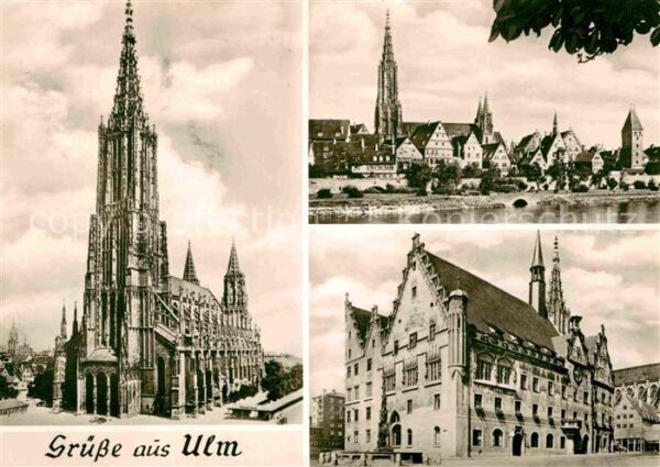 Ulm Donau Münster Rathaus
