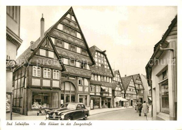 Bad Salzuflen Alte Häuser Langestrasse