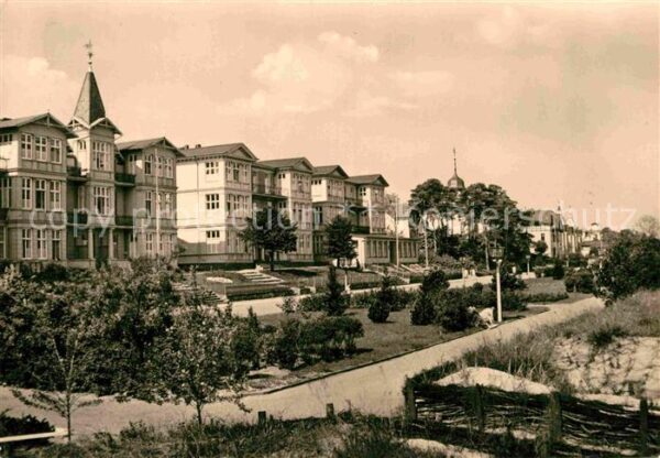 Zinnowitz Ostseebad Strandpromenade
