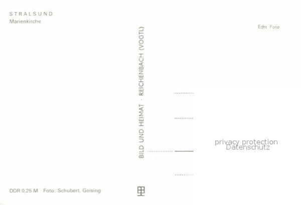 Stralsund Mecklenburg Vorpommern Marienkirche – Bild 2