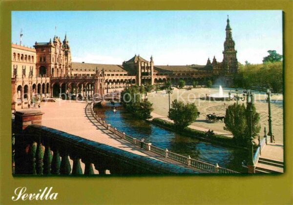 Sevilla Andalucia Plaza de Espana