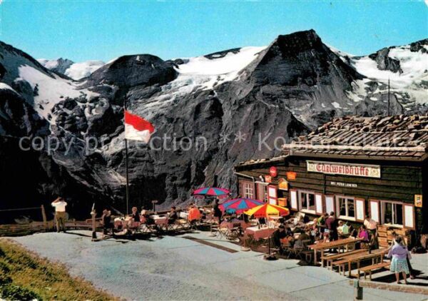 Grossglockner Hochalpenstrasse Edelweisshütte Hohe Do