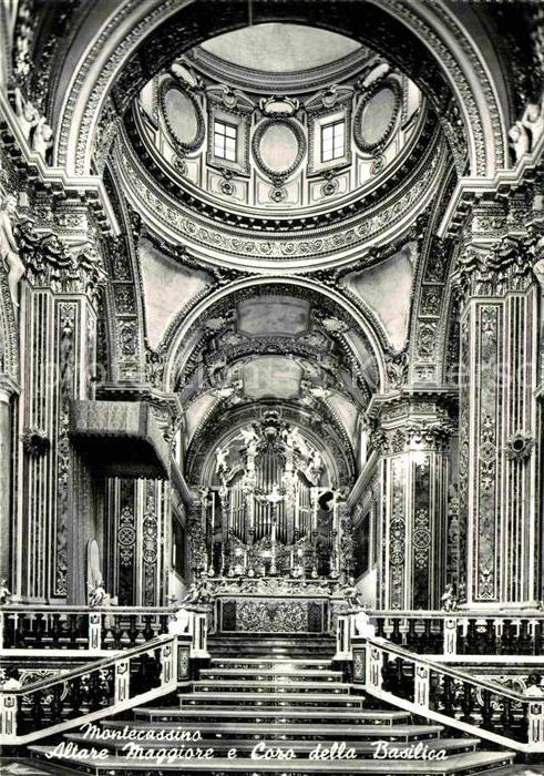 Montecassino Altare Maggiore Coro della Basilica