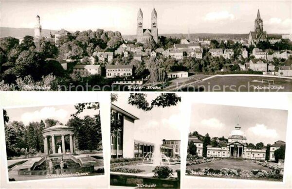 Bad Homburg Erlöser- und Marien-Kirche Kurhaus Kais
