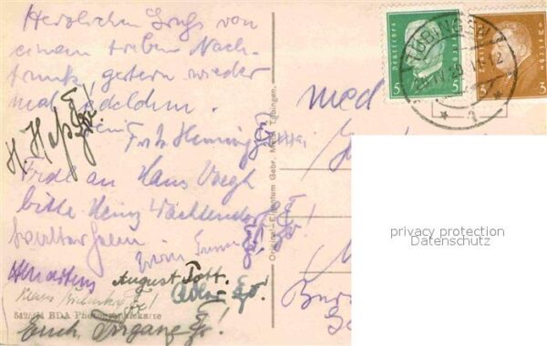 Tuebingen Hölderlinsturm und alte Aula – Bild 2