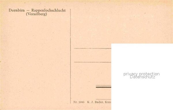 Dornbirn Vorarlberg Rappenlochschlucht – Bild 2