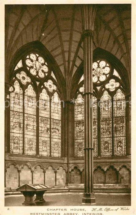 London Westminster Abbey Chapter House