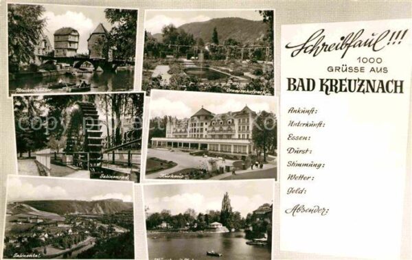 Bad Kreuznach Brückenhäuser Salinenrad Kurhaus