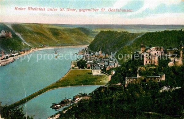 St Goar Ruine Rheinfels St. Goarshausen