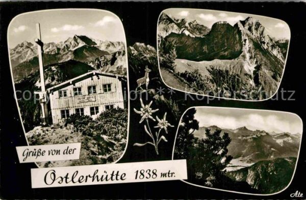 Pfronten Ostlerhütte am Breitenberggipfel
