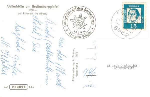 Pfronten Ostlerhütte am Breitenberggipfel – Bild 2