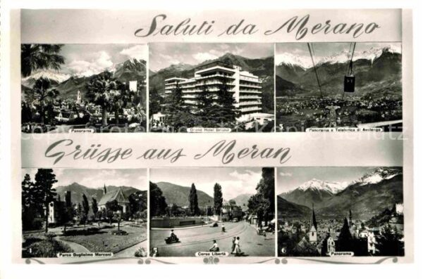Merano Meran Grand Hotel Bristol Haflingerbahn Marco